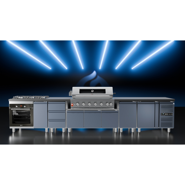 ΕΡΜΑΡΙΟ INOX BBQ TGH-B1-B8B-G ΜΕ ΠΟΡΤΕΣ