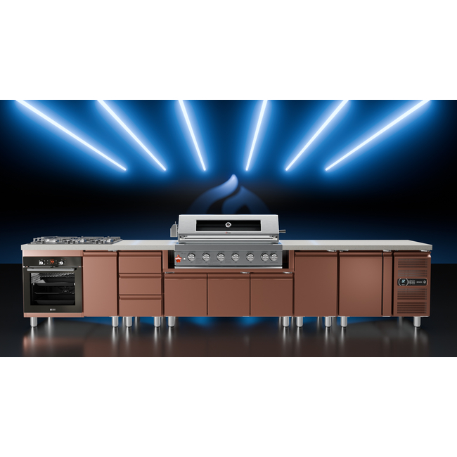 ΕΡΜΑΡΙΟ INOX BBQ TGH-B1-B8B-G ΜΕ ΠΟΡΤΕΣ