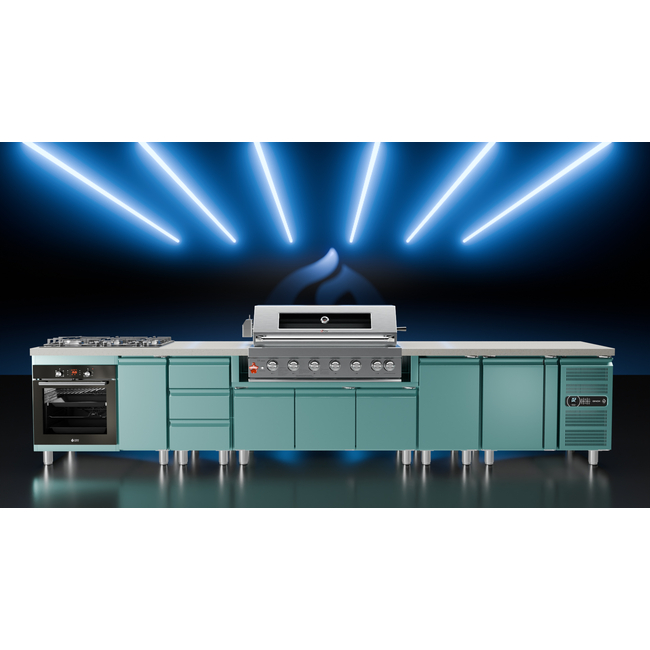 ΕΡΜΑΡΙΟ INOX BBQ TGH-B1-B8B-G ΜΕ ΠΟΡΤΕΣ