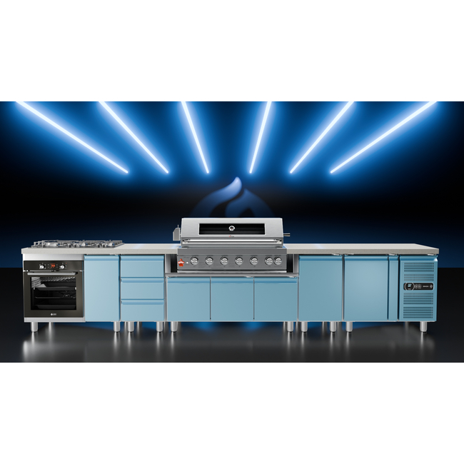 ΕΡΜΑΡΙΟ INOX BBQ TGH-B1-B8B-G ΜΕ ΠΟΡΤΕΣ