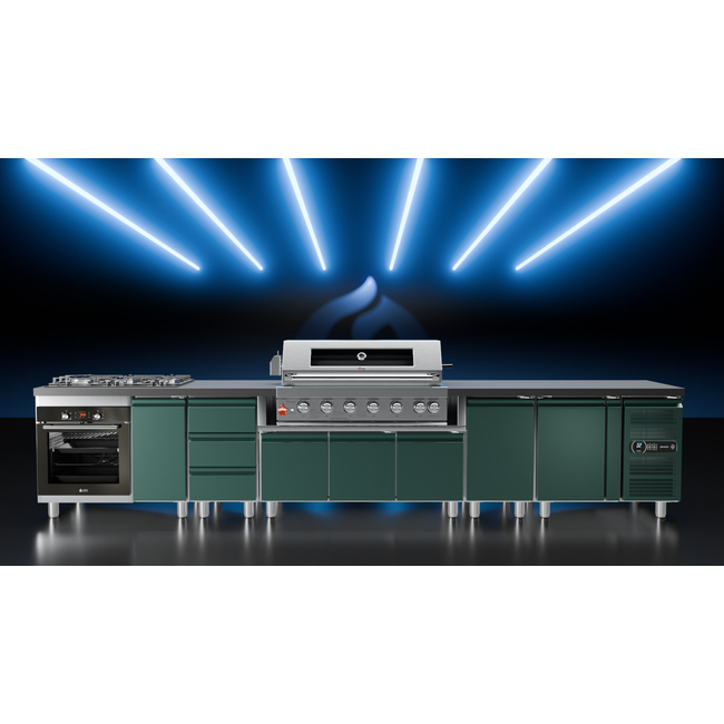 ΕΡΜΑΡΙΟ INOX BBQ TGH-B1-B8B-G ΜΕ ΠΟΡΤΕΣ