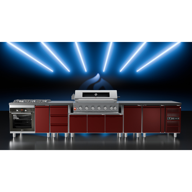 ΕΡΜΑΡΙΟ INOX BBQ TGH-B1-B8B-G ΜΕ ΠΟΡΤΕΣ