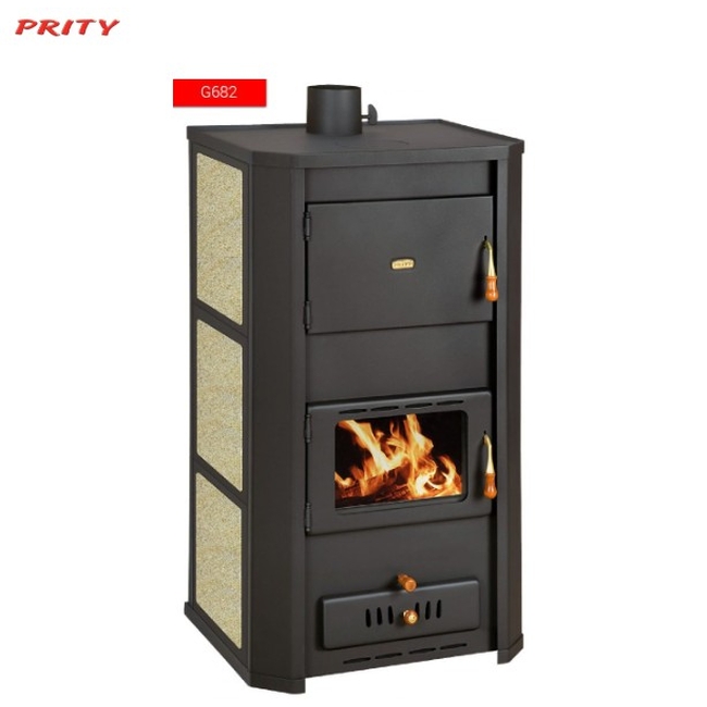 Ξυλόσομπα Με Boiler PRITY WD W29 29+8 KW
