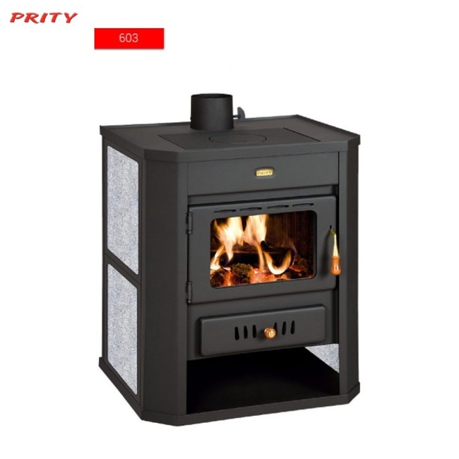 Ξυλόσομπα Με Boiler PRITY WD W15 15+7 KW