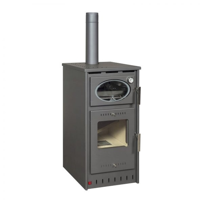 Ξυλόσομπα Αερόθερμη Με Φούρνο ALFATHERM ALB02-s 11 KW
