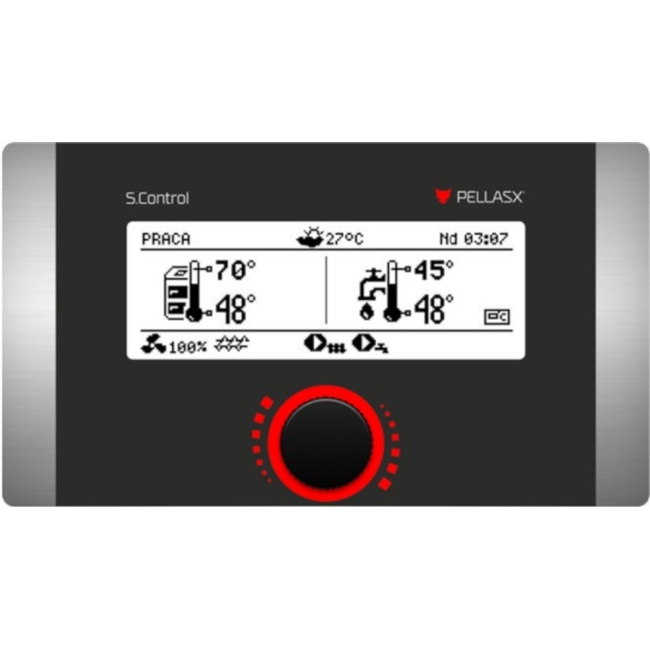 Καυστήρας Pellet PELLASX HYBRID Mini 5–26 kW