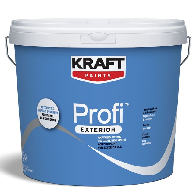 Ακρυλικό Χρώμα Profi Exterior - Kraft Paints 3L