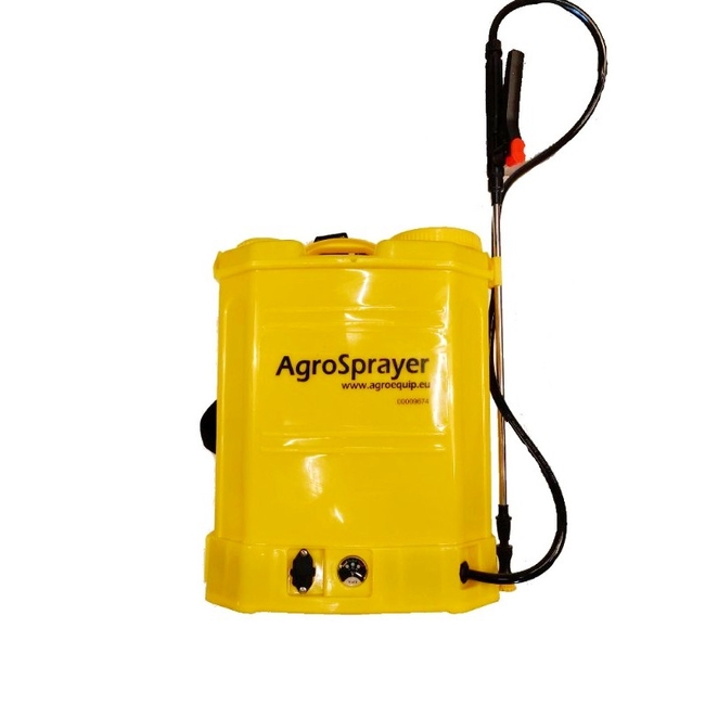 Ψεκαστήρας Μπαταρίας 8Ah AgroSprayer 16Lt 