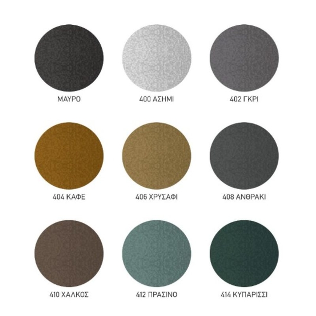 Σφυρήλατο Αντισκωριακό Χρώμα Metal 3IN1 Hammered - Kraft Paints "Γκρι  402" 0.75L