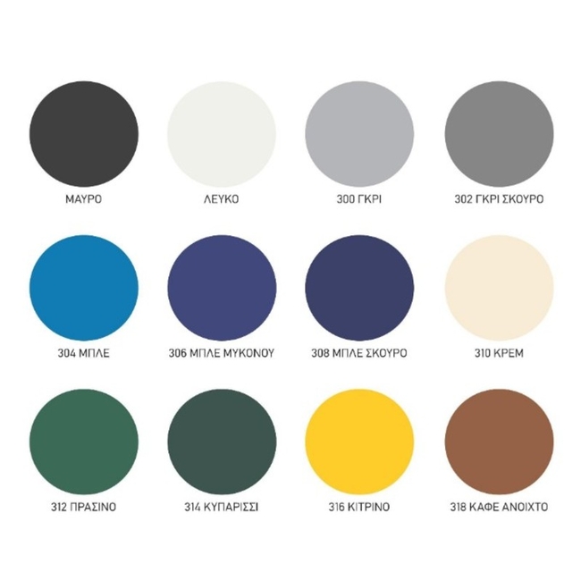 Αντισκωριακό Χρώμα Metal 3IN1 Classic - Kraft Paints "Μπορντό 322" 0.75L