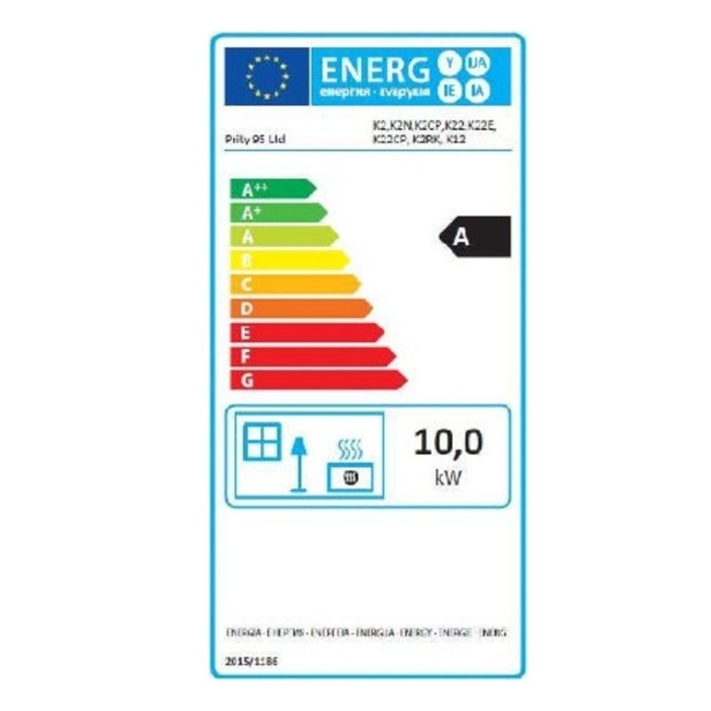 Ξυλόσομπα PRITY K12 10KW