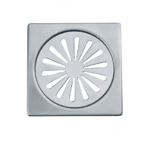 Σχαράκι Μπάνιου Τετράγωνο Inox 12 x 12cm