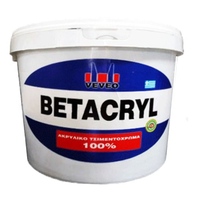 Ακρυλικό Τσιμεντόχρωμα Betacryl Γκρι Ανοιχτό 9L