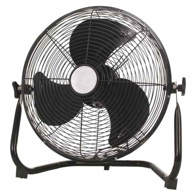 Ανεμιστήρας Δαπέδου Μαύρος Φ35 60W