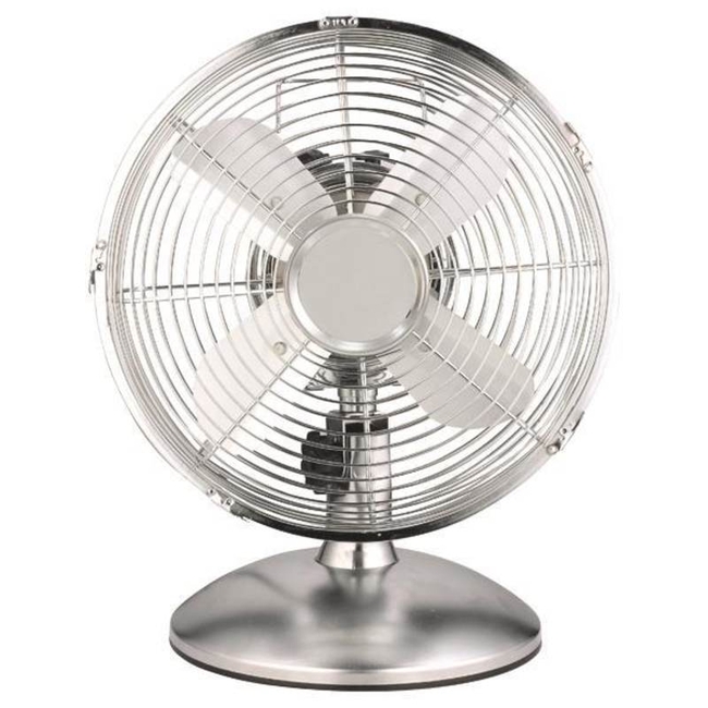 Επιτραπέζιος Ανεμιστήρας ΙΝΟΧ Φ30 40W