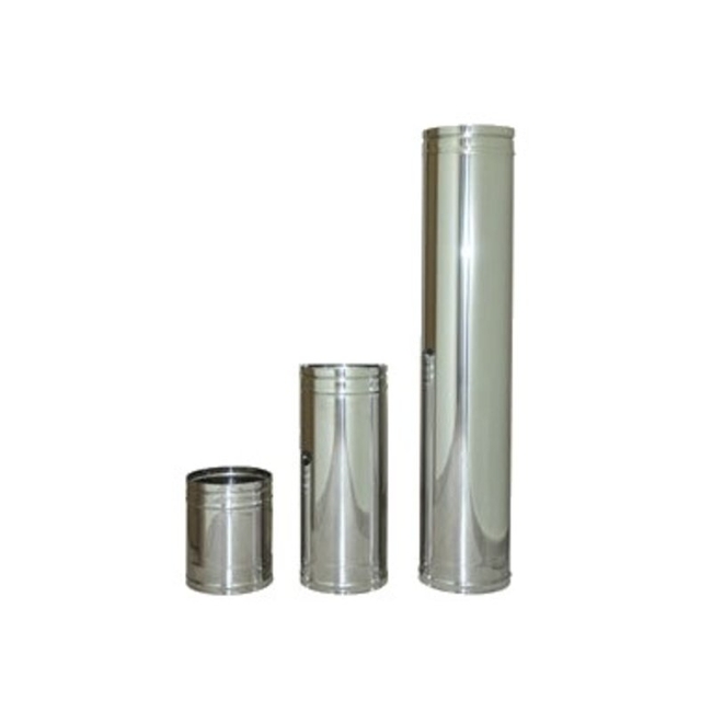 Καμινάδα - Μπουρί Inox Φ150 25cm