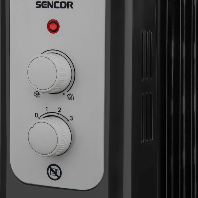 Ηλεκτρικό Καλοριφέρ Λαδιού SENCOR SOH 3307BK 1500 W