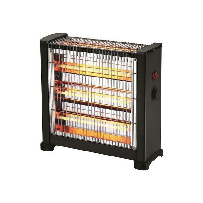 Θερμάστρα Χαλαζία 2800W Με Θερμοστάτη 3 Face