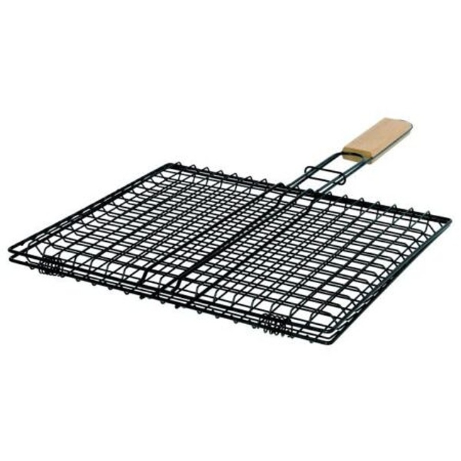 Αντικολλητική Σχάρα Με Ξύλινη Λαβή TEFAL 44.5 X 36 cm
