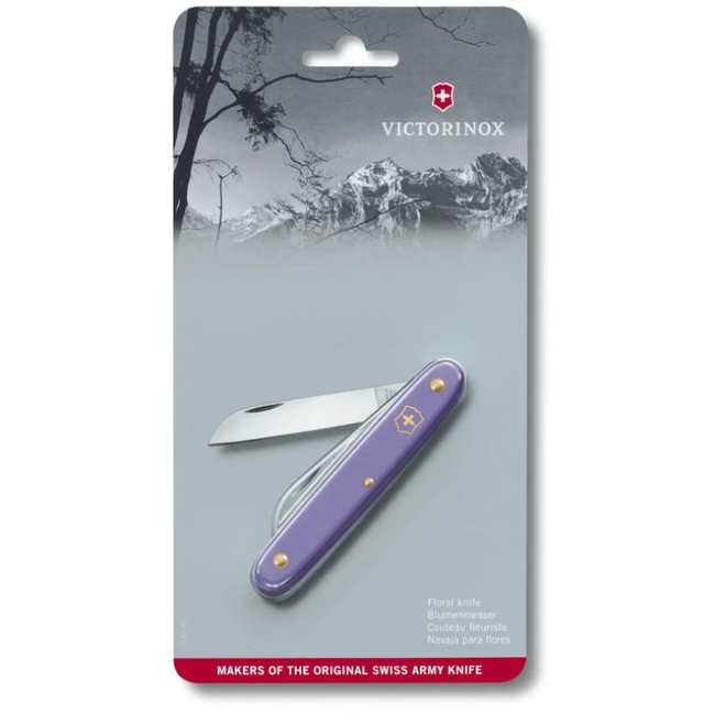 Μαχαίρι Εμβολιασμού Victorinox Floral Μωβ