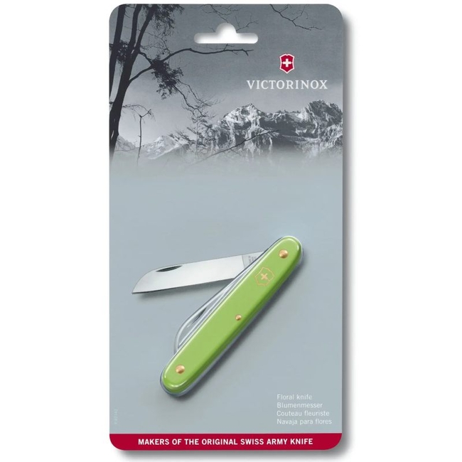 Μαχαίρι Εμβολιασμού Victorinox Floral Πράσινο