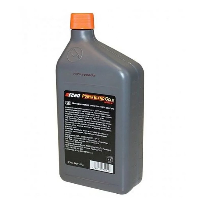 Λάδι Μίξης Δίχρονων Κινητήρων Echo Power Blend 1Lt Με Δοσομετρητή