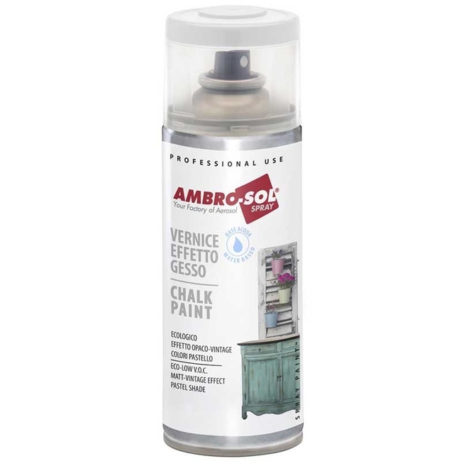 Σπρέι Κιμωλίας Cream White Ambro-Sol 400ml (Λευκό Κρεμ)