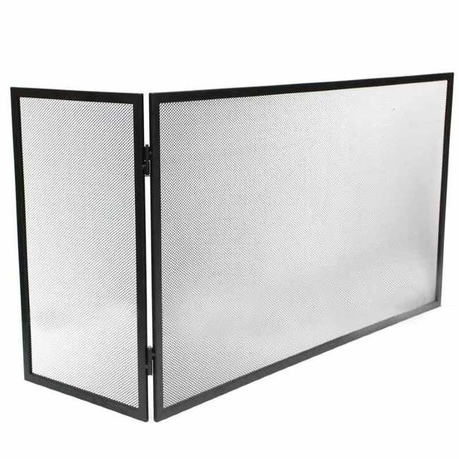 Κάλυψη Δίφυλλη Γωνιακή 85x35x50cm Μαύρη