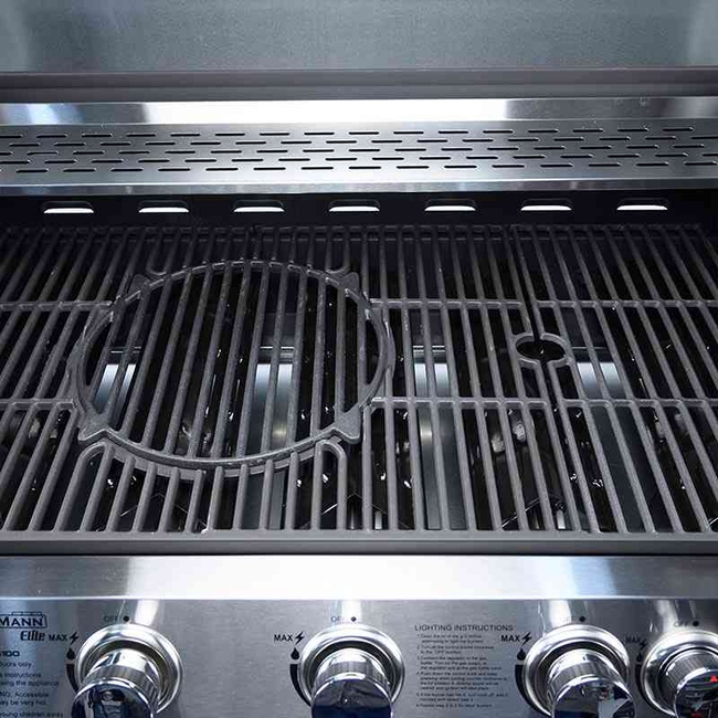Ψησταριά Υγραερίου BORMANN PRIME BBQ5040 (3+1 Εστίες) 13.5kW