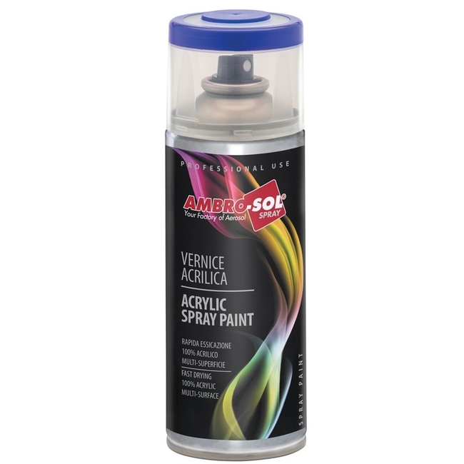   Σπρέι Μπλε Έντονο Ral5005 AMBRO-SOL 400ml