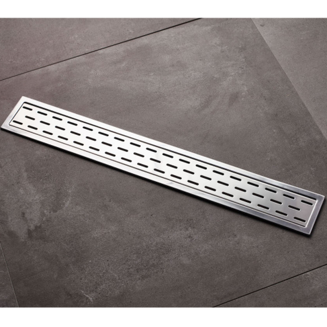 Κανάλι Ντουζιέρας Inox Με Ρυθμιζόμενο Ύψος Rain 93764 40cm