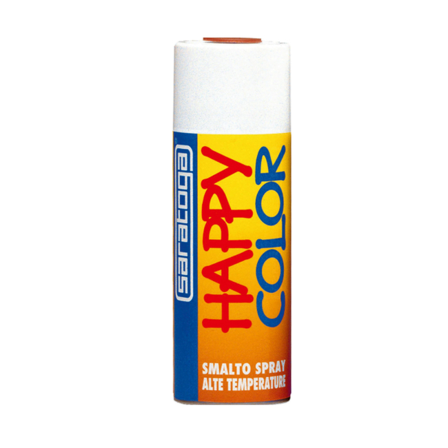 Σπρέι Υψηλής Θερμοκρασίας Μαύρο ΗΑPPY COLOR 400ml
