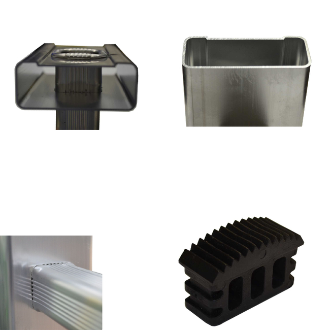 Aluminum Ladder Moni 801112 3.43M