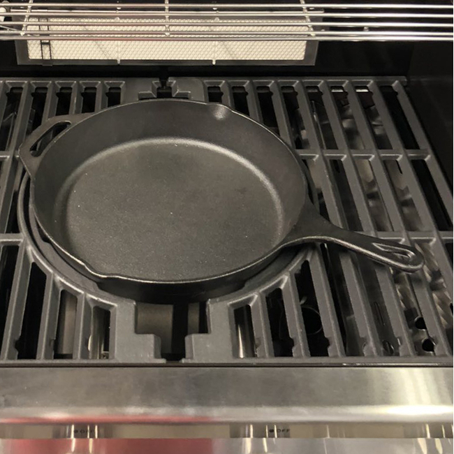 BBQ ΥΓΡΑΕΡΙΟΥ GS GRILL SUPERIOR 3+1 ΙΝΟΧ - 14kW