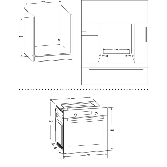 ΦΟΥΡΝΟΣ ΑΕΡΙΟΥ TGS 5511 BL RUSTIC MULTIGAS Υγραέριο
