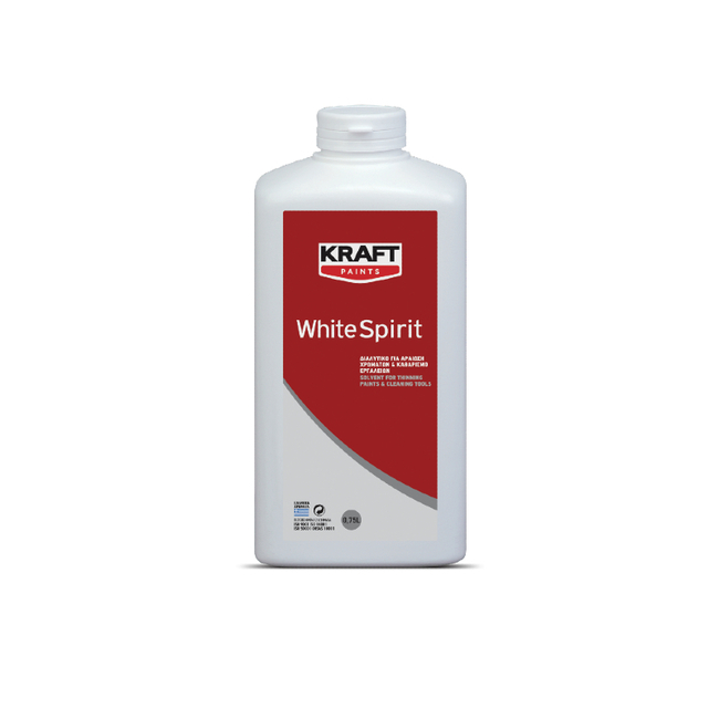 Διαλυτικό Για Αραίωση Χρωμάτων White Spirit Kraft 0.375lt