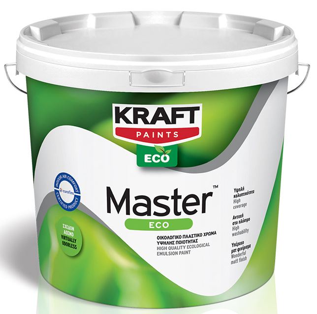 Οικολογικό Χρώμα Master Eco - Kraft Paints 0.75L