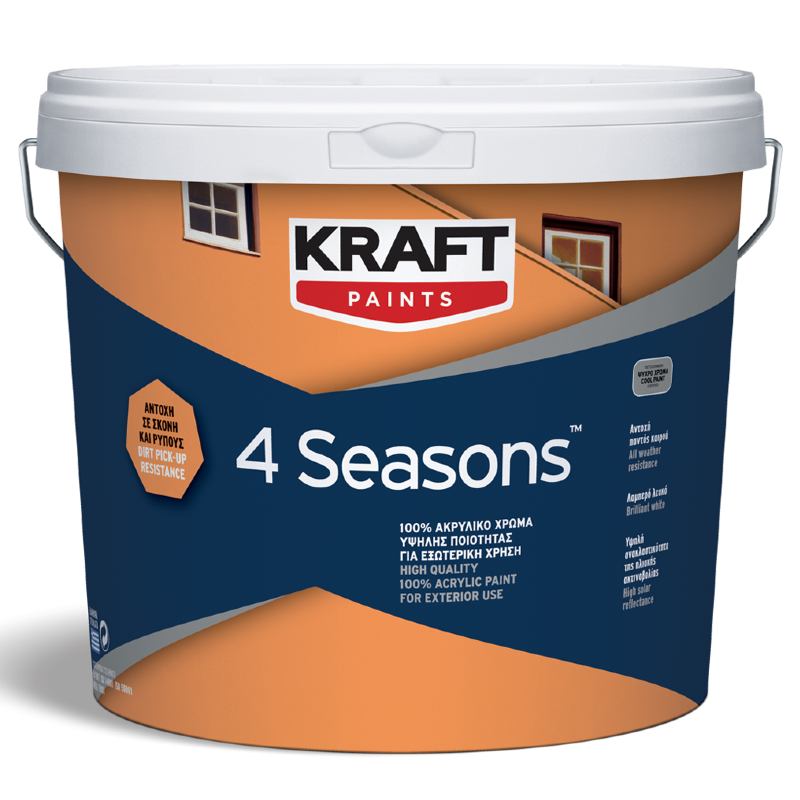 Ακρυλικό Χρώμα 4Seasons - Kraft Paints 0.75L