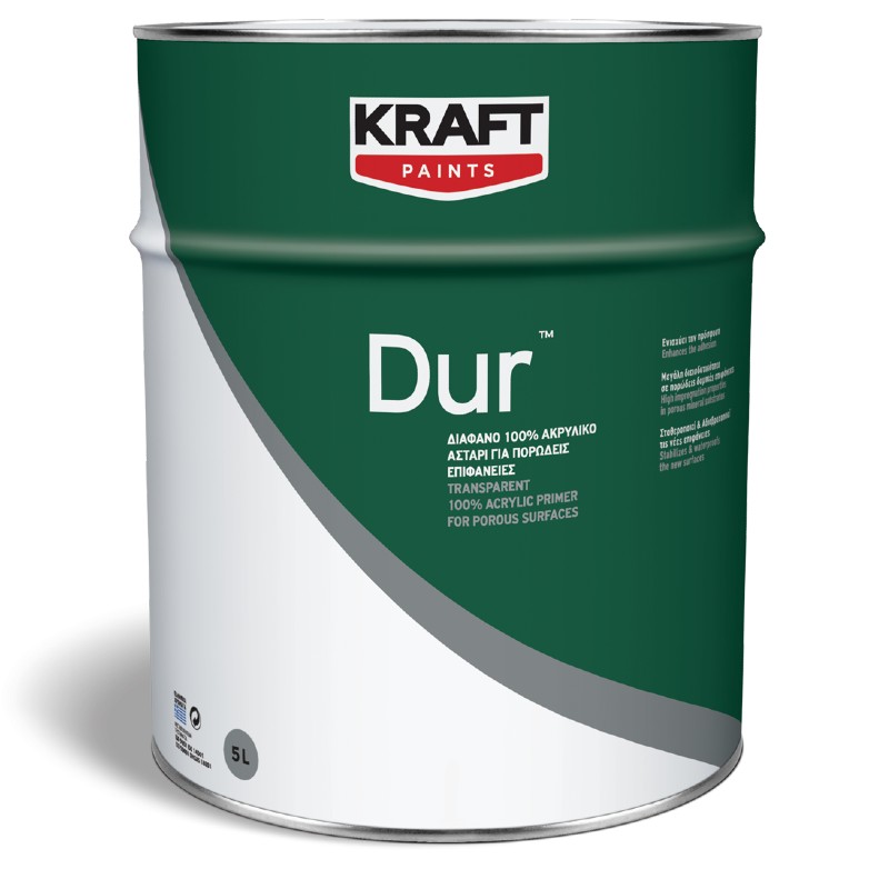 Διάφανο Αστάρι Dur - Kraft Paints 1L