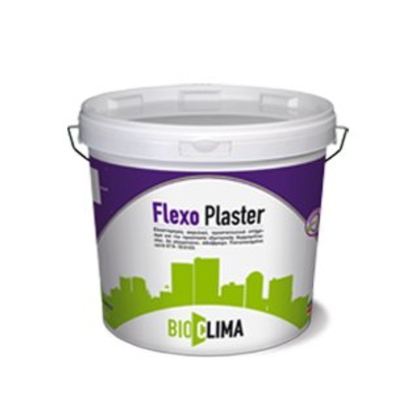 Ακρυλικό Ελαστομερές Επίχρισμα- Σοβάς Flexo Plaster - Kraft Paints 25 Kg