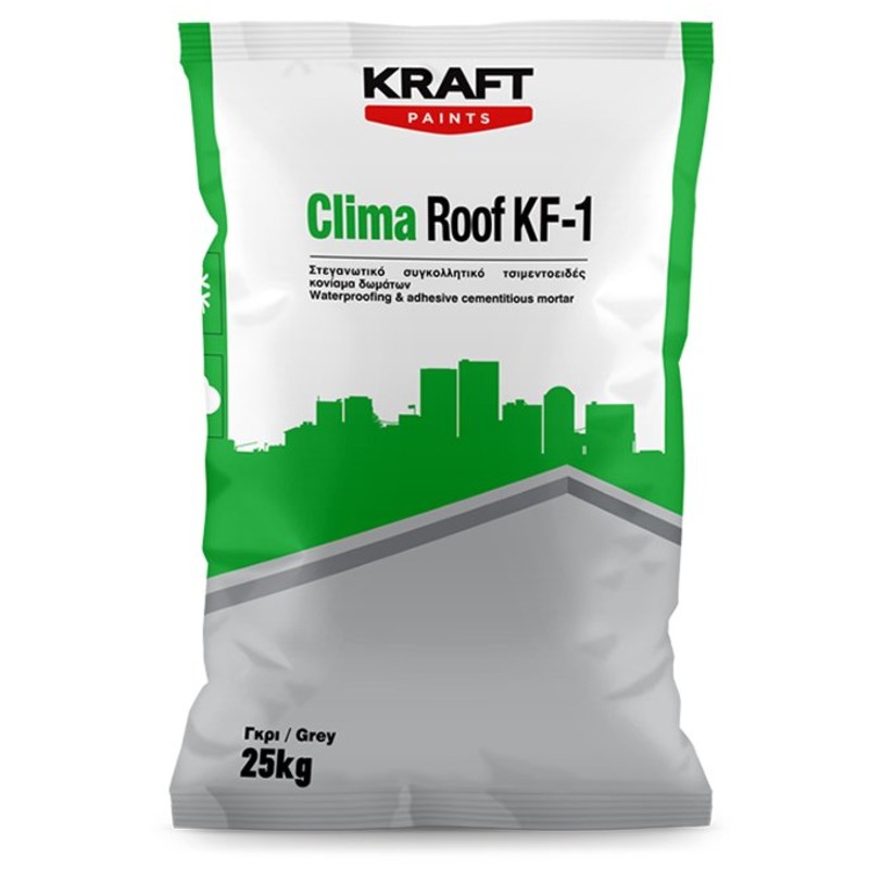 Στεγανωτικό Κονίαμα Clima Roof KF-1 - Kraft Paints 25Kg