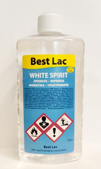 Διαλυτικό για Αραίωση Χρωμάτων  White Spirit Βest Lac 0.75L