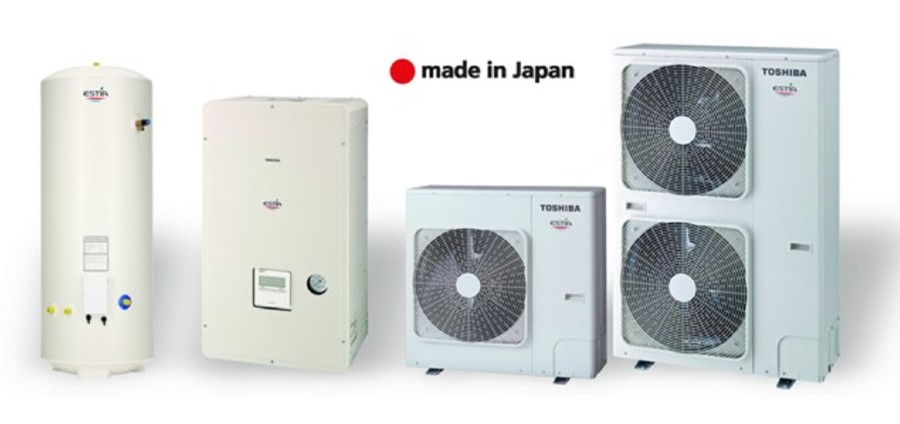 Αντλία Θερμότητας Αέρος-Νερού Inverter Toshiba Estia HWS-805XWHT9-E / HWS-805H-E