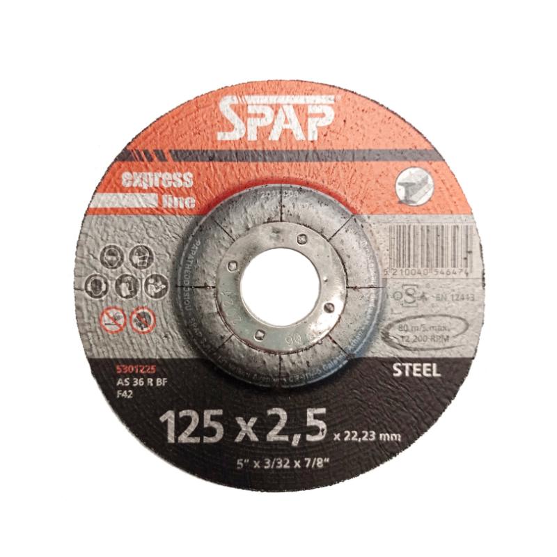 Δίσκος Κοπής Μετάλλων SPAP Φ125 Χ 2.5X 22.23mm