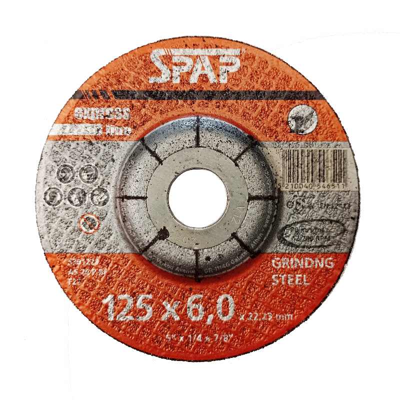 Δίσκος Λείανσης Μετάλλων Φ125 X 6 X 22.23mm SPAP