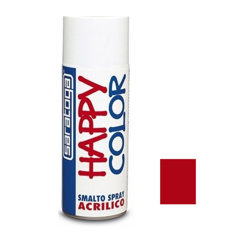 Σπρέι Κόκκινο RAL 3000 HAPPY COLOR 400ml