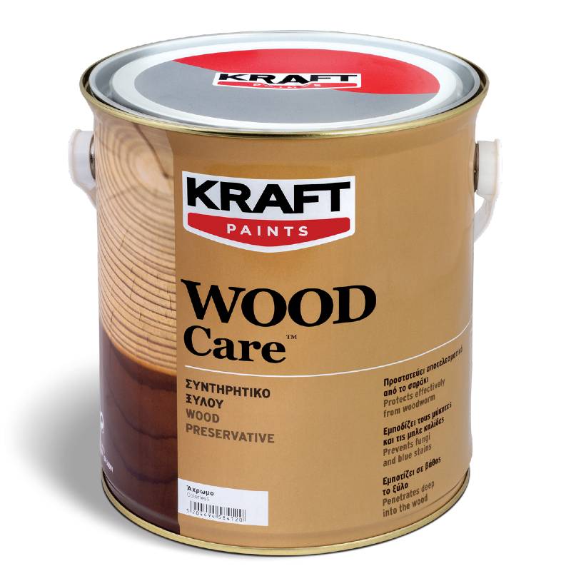 Συντηρητικό Ξύλου Wood Care - Kraft Paints 2.5L