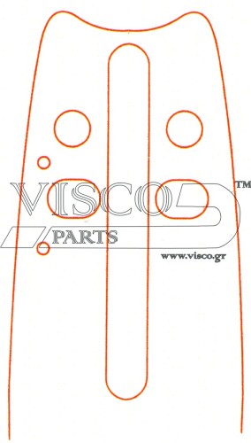VISCO Λάμα Αλυσοπρίονου 25cm CARVING Για Αλυσίδα 1/4’’-(1.3mm)-60E