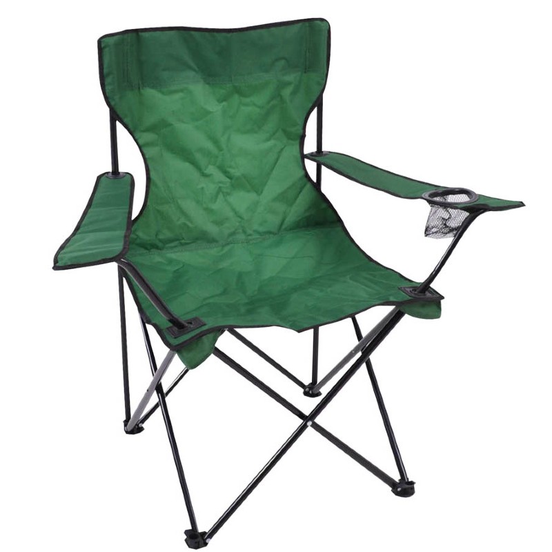 Καρέκλα Camping Πτυσσόμενη Πράσινη 