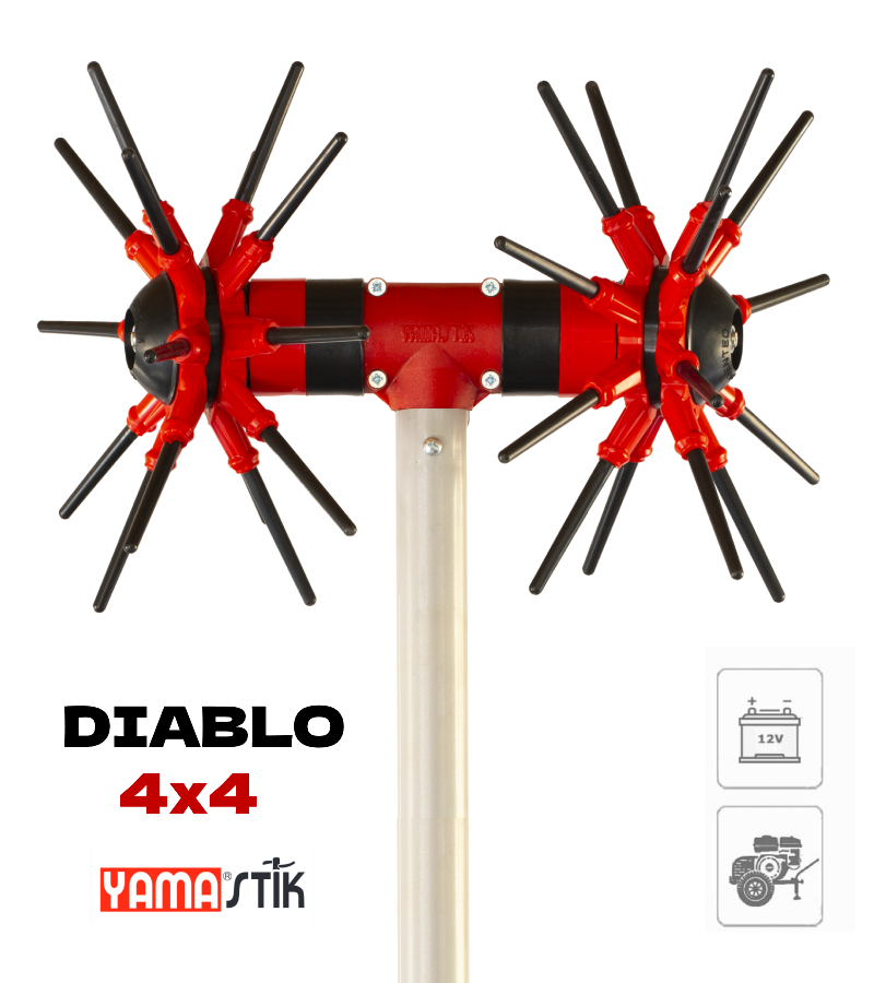 Ελαιοραβδιστικό YAMASTIK DIABLO 4X4 2.8m "BRUSHLESS"